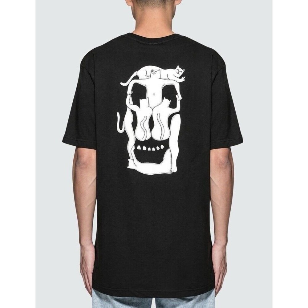 Ripndip Cat Skulls Nerm Shirt Graphic Tee Designer Los Angeles Boutique Artist S